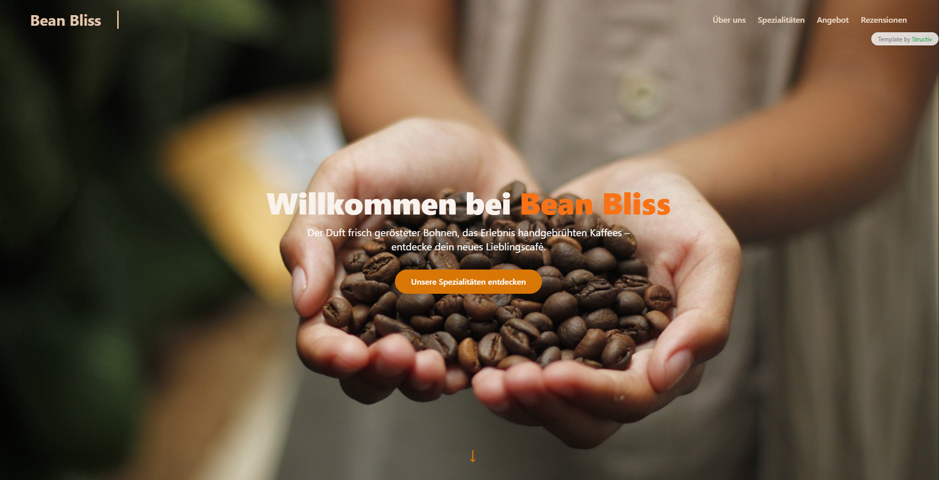 Website für 'Bistrounternehmen'